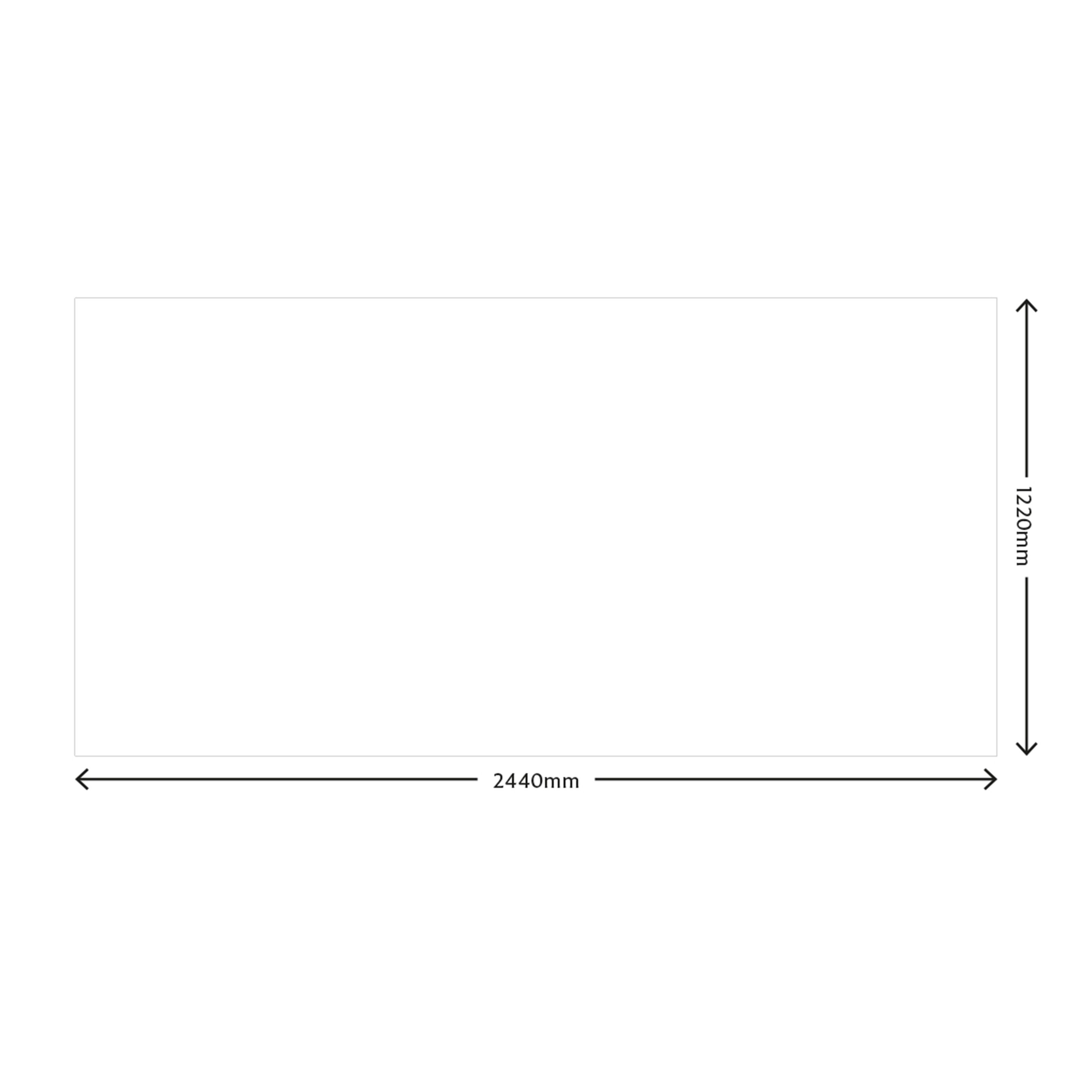 Splashwall Matt Grey Herringbone MDF Splashback, (H)1220mm (W)2440mm (T)10mm