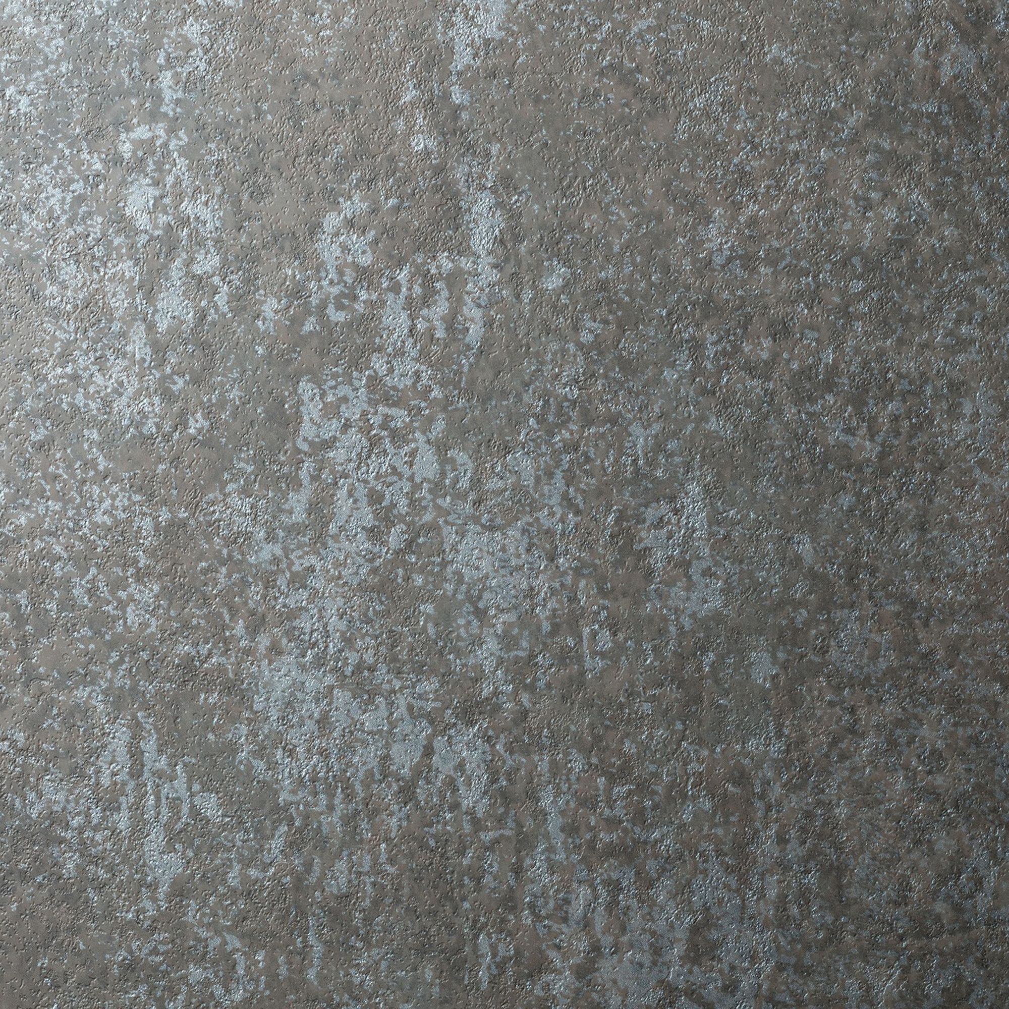 Splashwall Silver oxide Laminate Panel (W)120cm x (H)242cm x (D)11mm