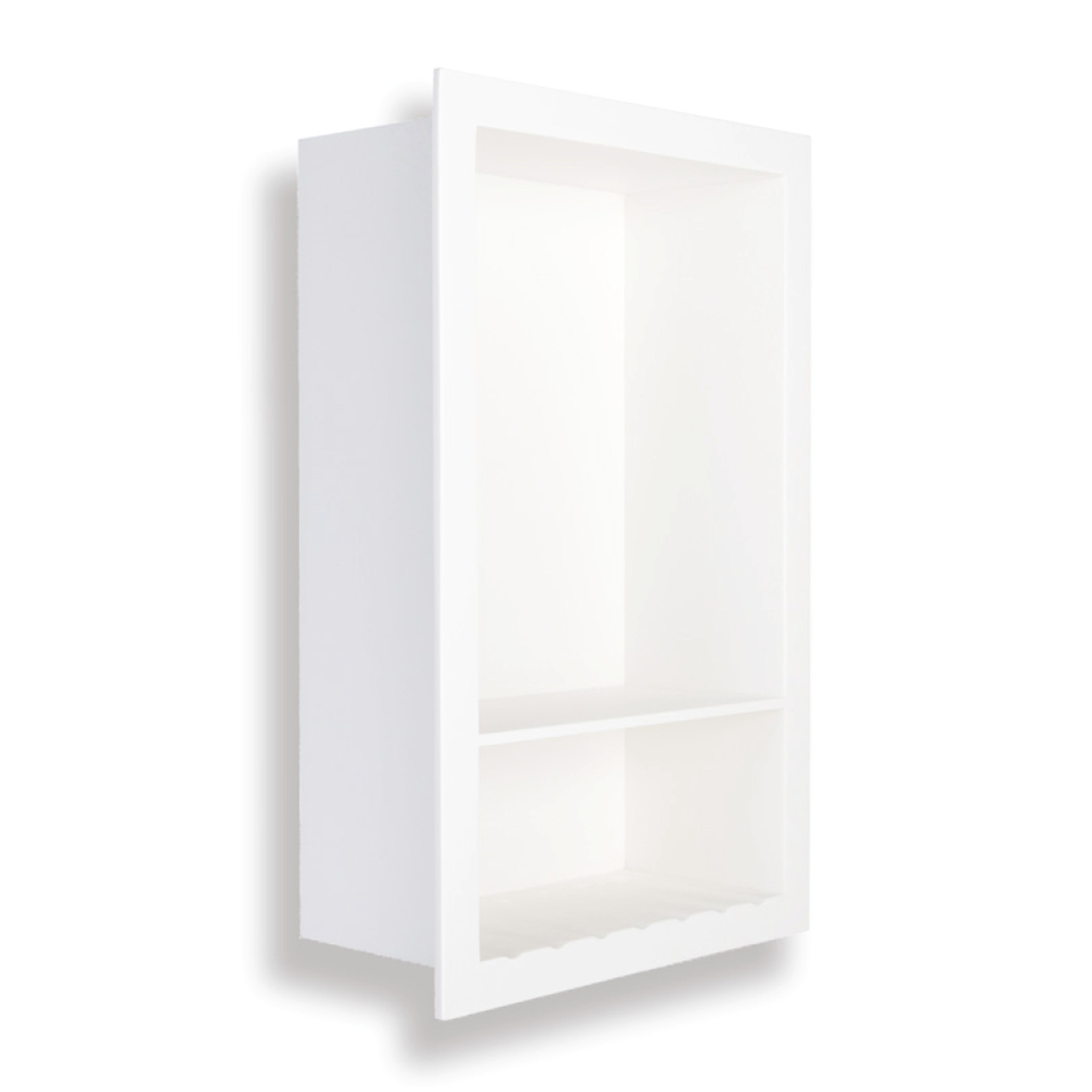 Splashwall Wet room Recessed storage unit, (H)400mm (W)259.5mm (D)99mm