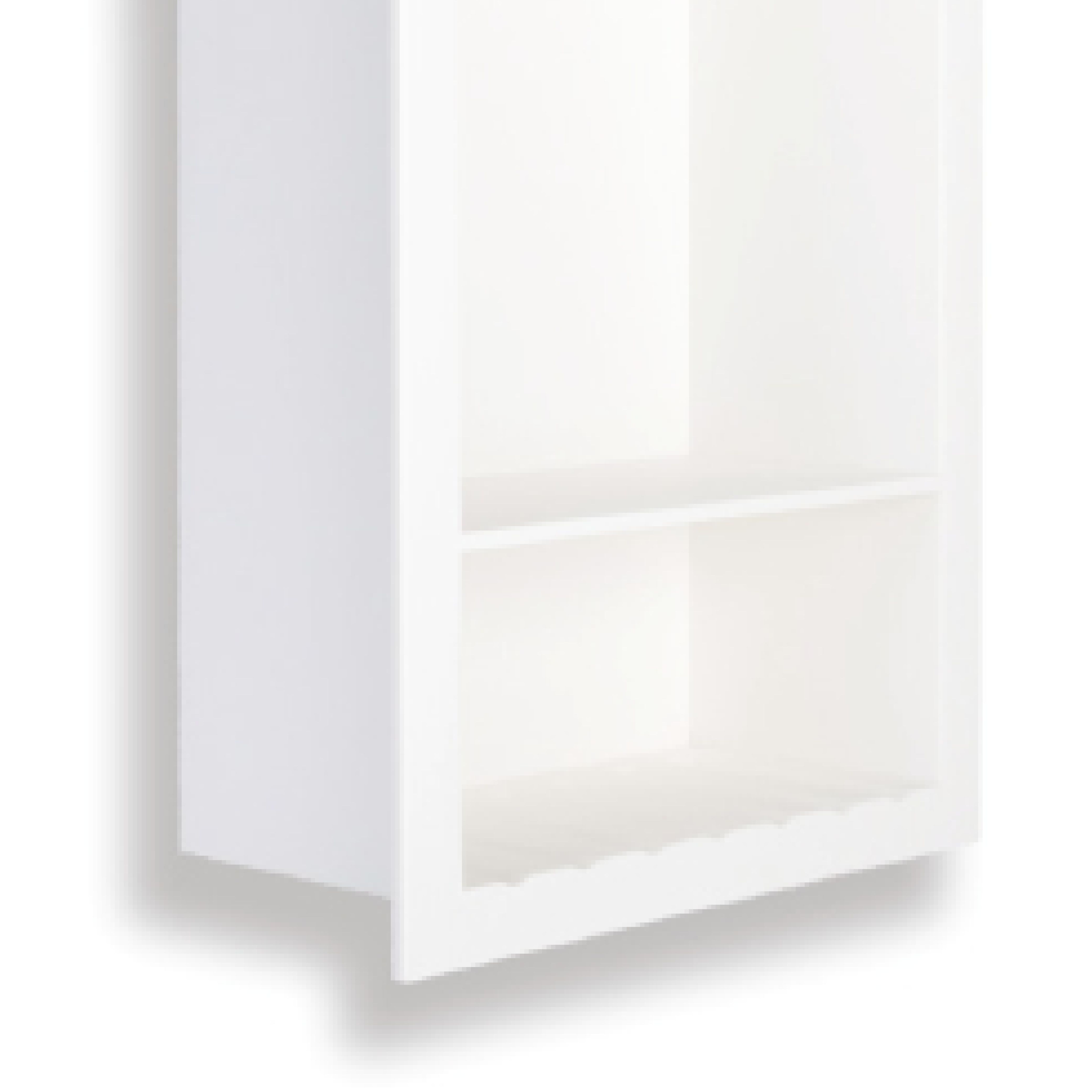 Splashwall Wet room Recessed storage unit, (H)400mm (W)259.5mm (D)99mm