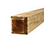Spruce Modern Deck post (H)1.2m (W)80mm