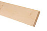 Spruce Tongue & groove Floorboard (L)4.2m (W)119mm (T)18mm