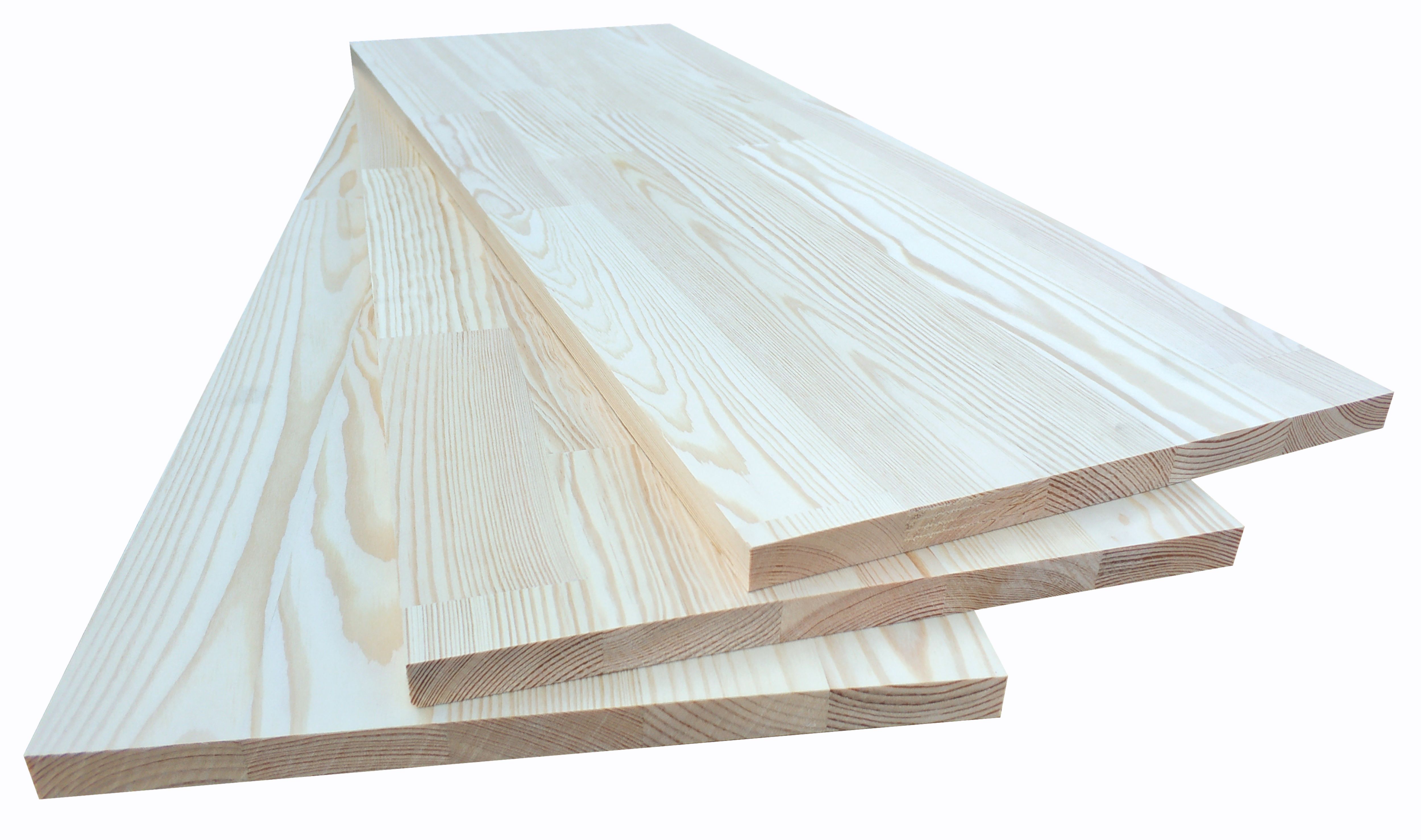 Square edge Clear pine Furniture board, (L)1.2m (W)200mm (T)18mm