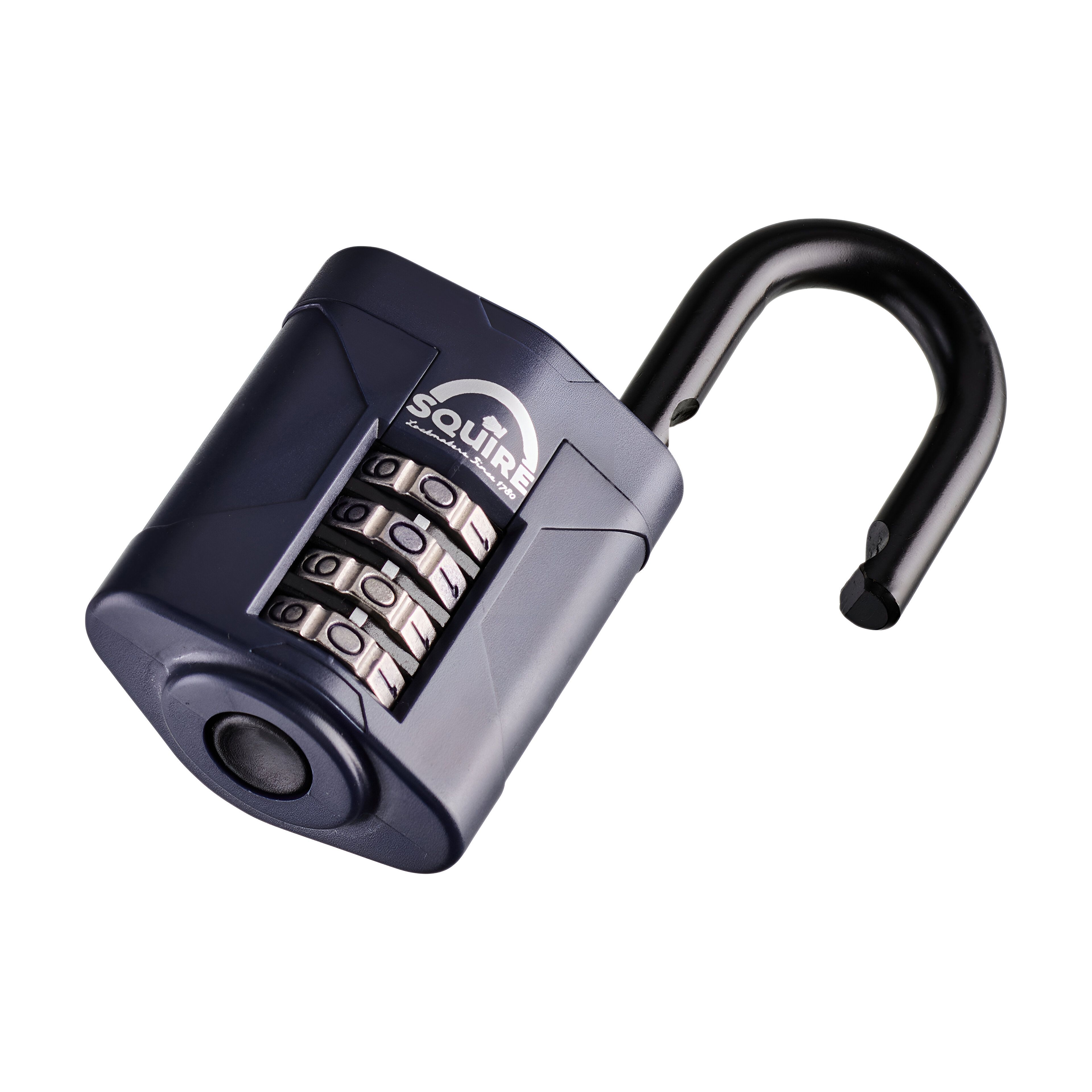 Squire Blue Steel Combination Padlock (W)48mm