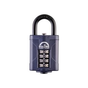 Squire CP40 Black Steel & zinc Combination Padlock (W)40mm