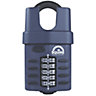 Squire CP60C/S Blue Stainless steel Combination Padlock (W)60mm