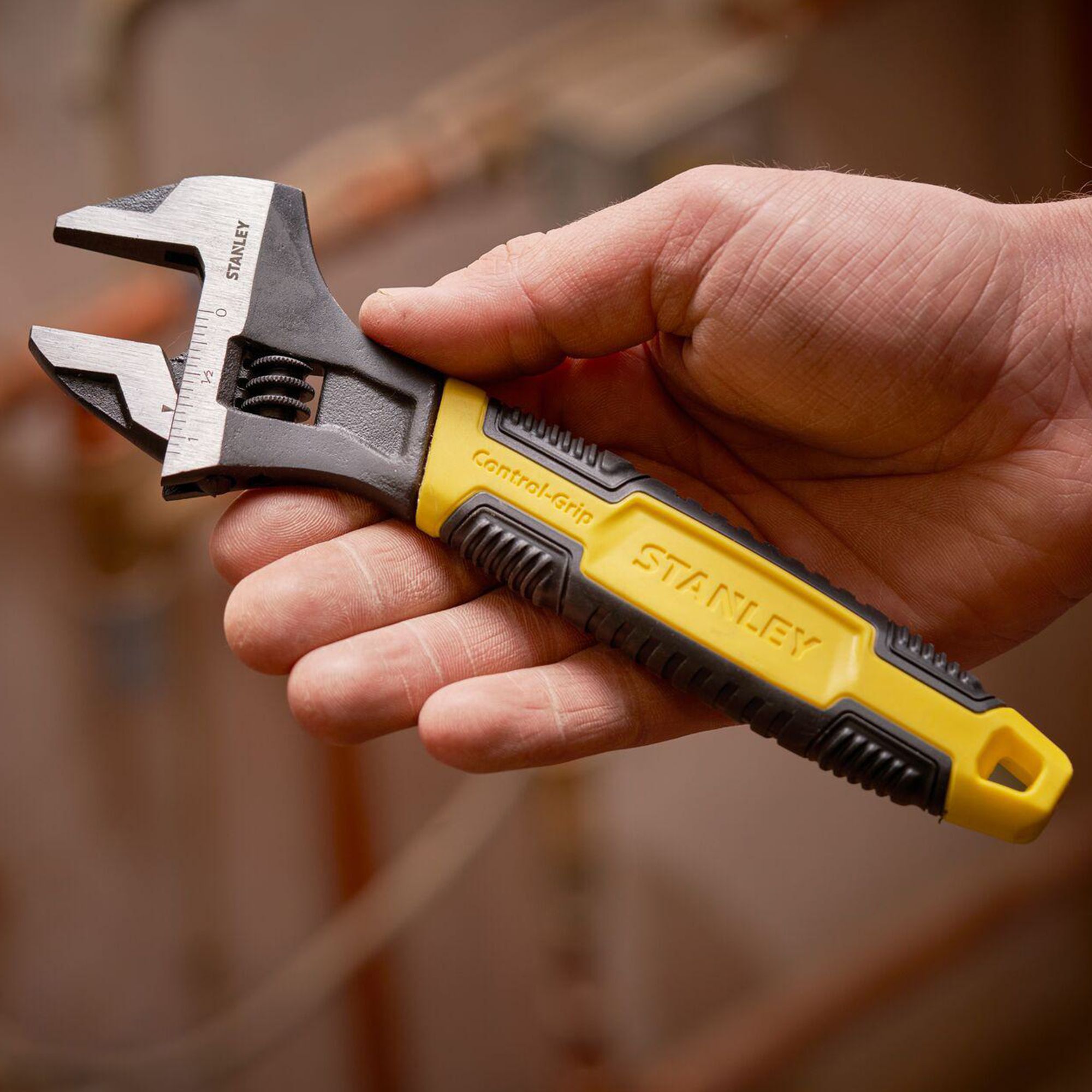 Stanley deals adjustable wrench