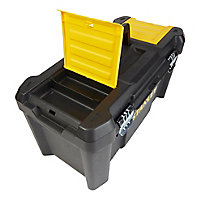 Stanley 19" Metal & plastic 3 compartment Toolbox