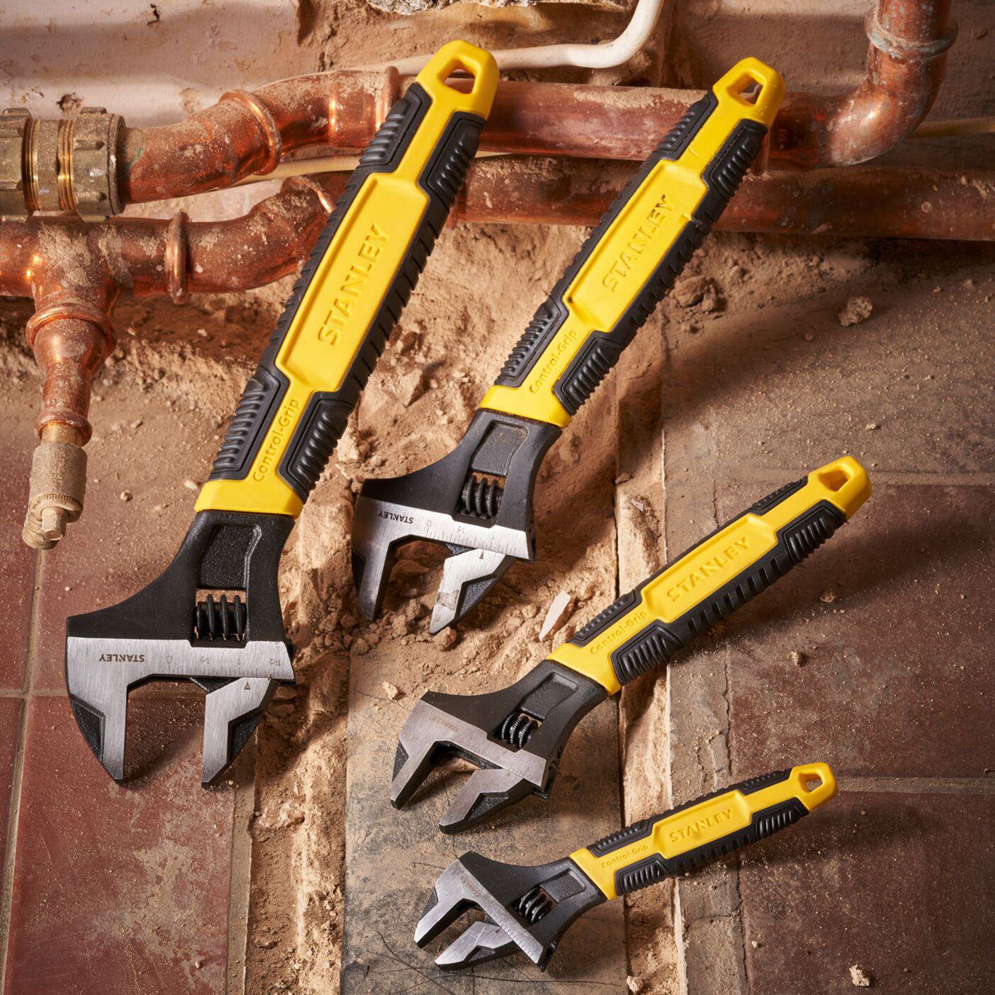 Stanley 254mm Adjustable wrench