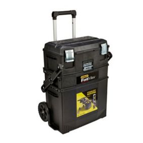 Stanley 3 compartment Toolbox (H)733mm (W)549mm