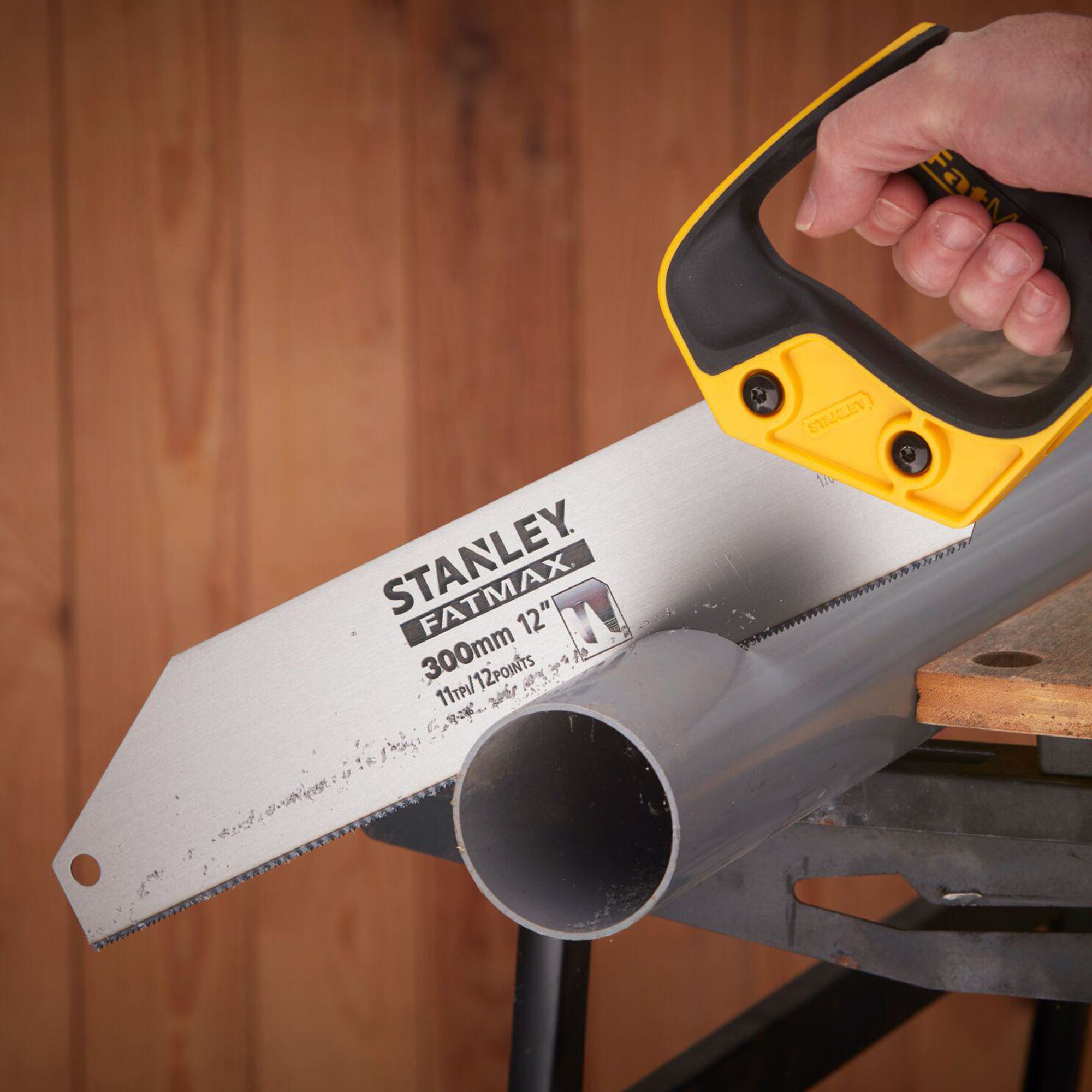 Stanley 300mm PVC/Plastic saw, 11 TPI