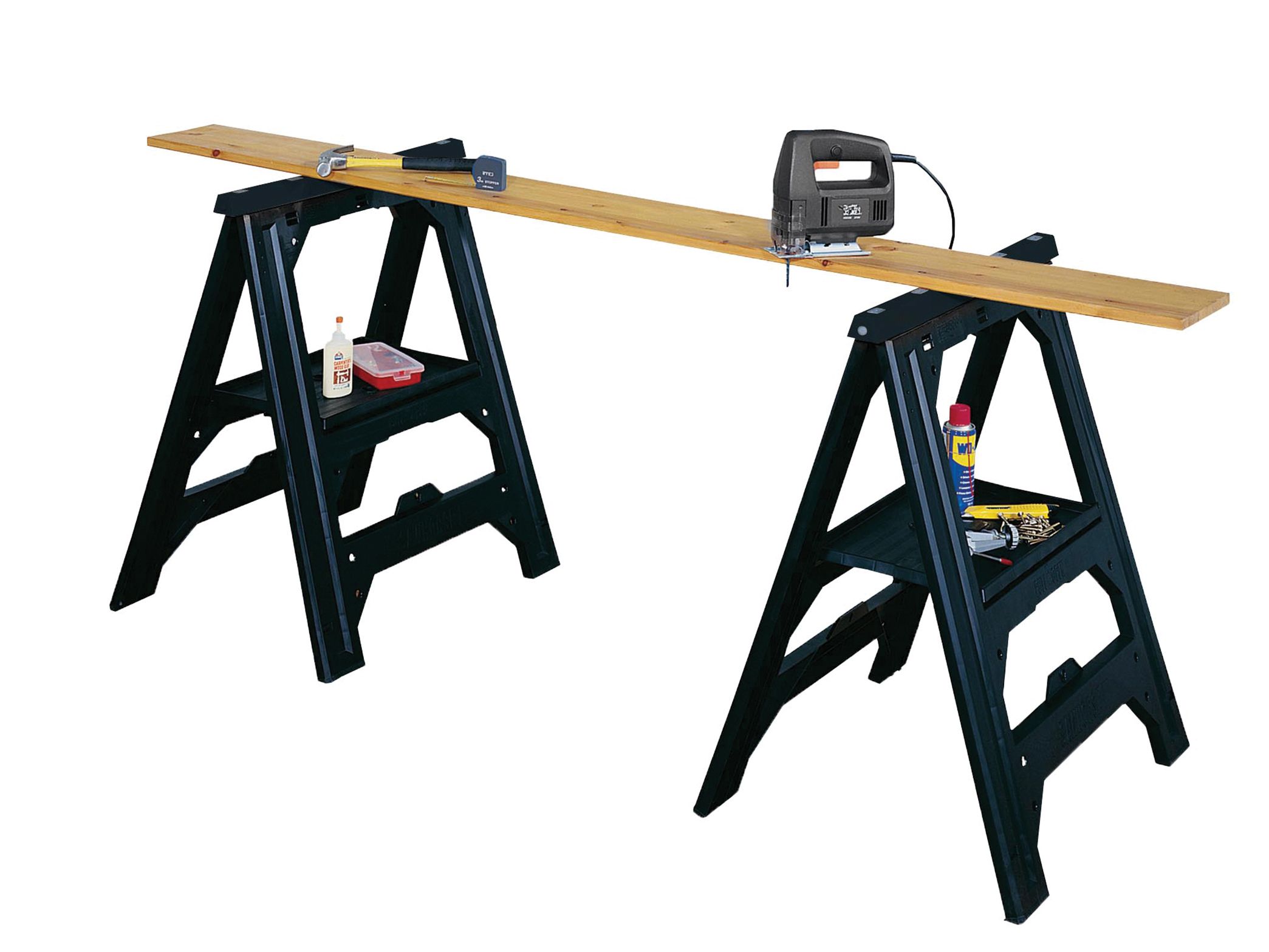 Foldable sawhorse deals