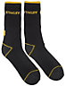 Stanley Black Socks Size 8.5-11, 2 Pairs