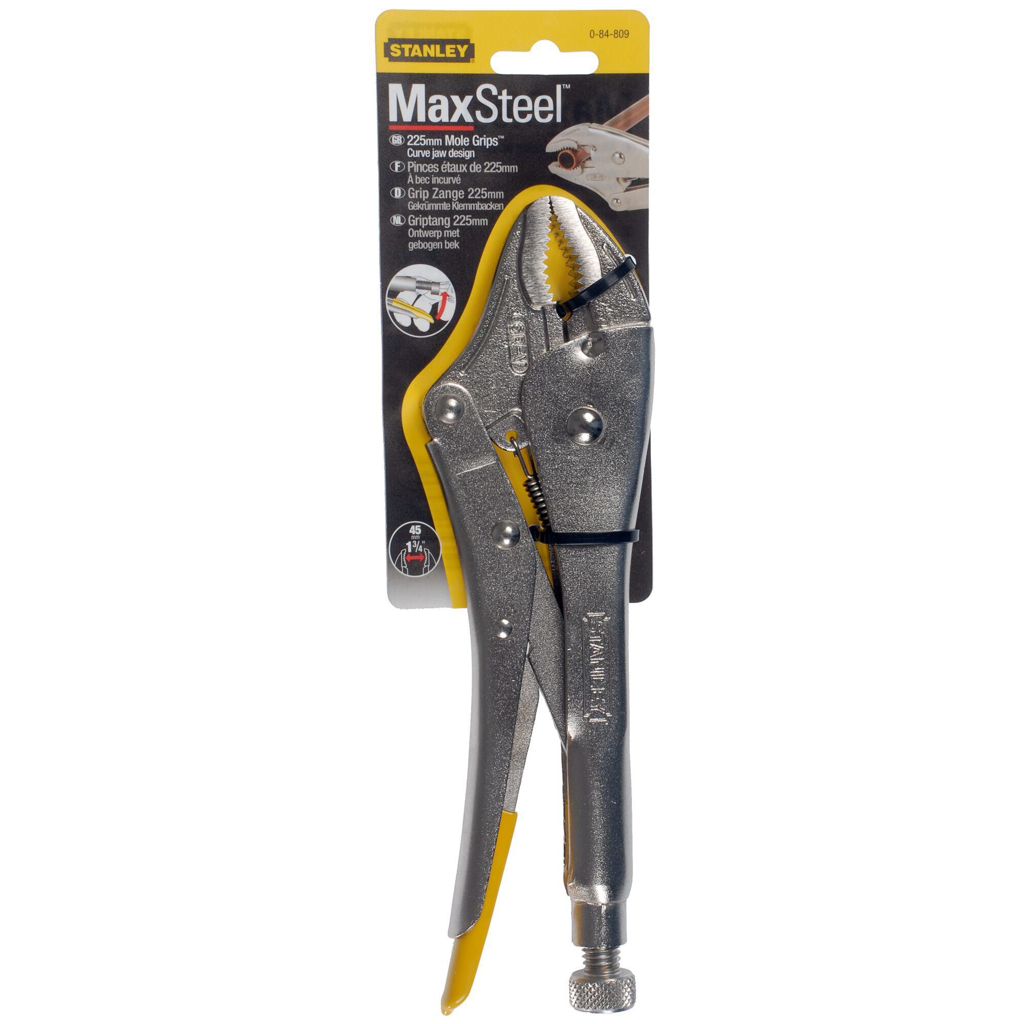 Stanley Curved jaw locking pliers | Tradepoint