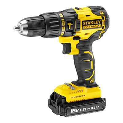 Stanley FatMax 18V Cordless Combi drill 2Ah) - KFMCD628D2K-GB