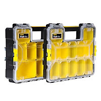 Stanley FatMax Black & yellow 10 compartment Tool organiser