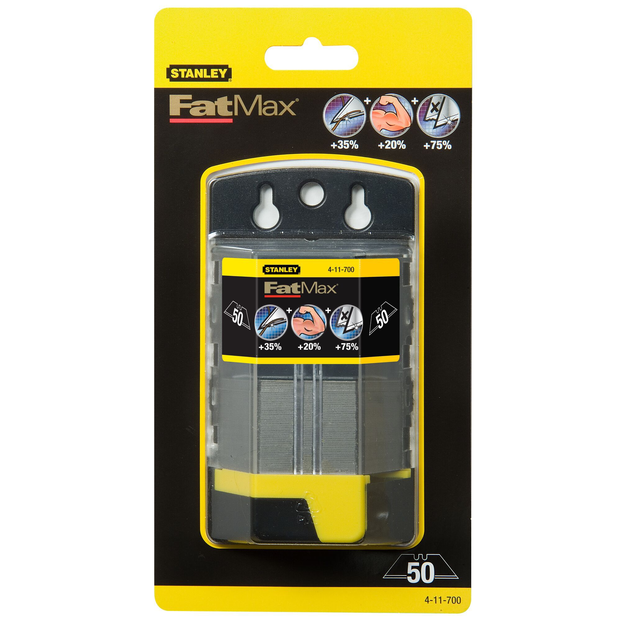 Stanley FatMax Knife blade, Pack of 50