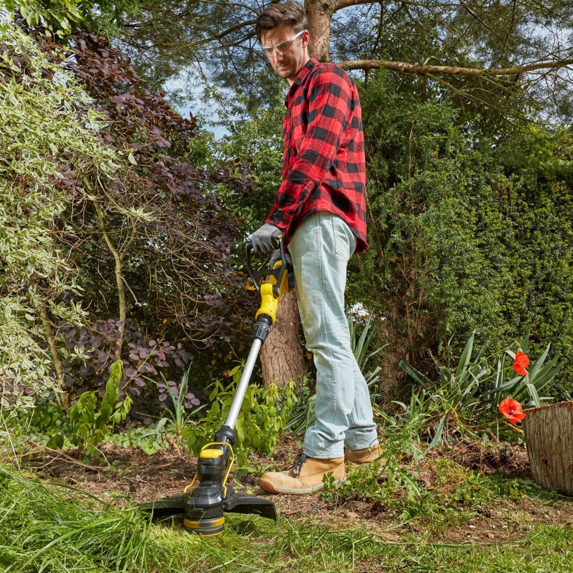 Stanley FatMax V20 18V 330mm Cordless Grass trimmer - SFMCST933M1-GB