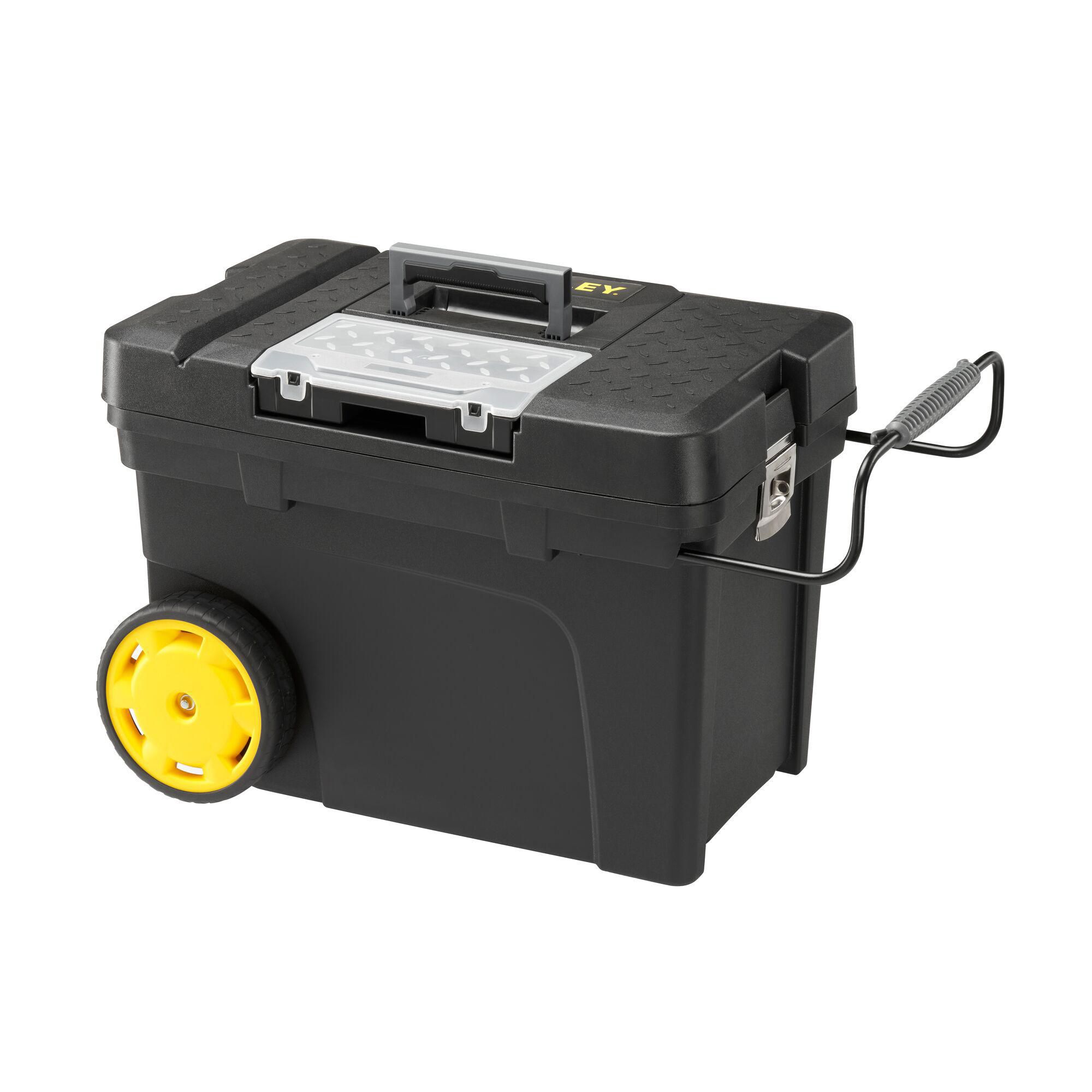 Stanley Plastic Trolley & toolbox (H)445mm (W)740mm (D)748mm