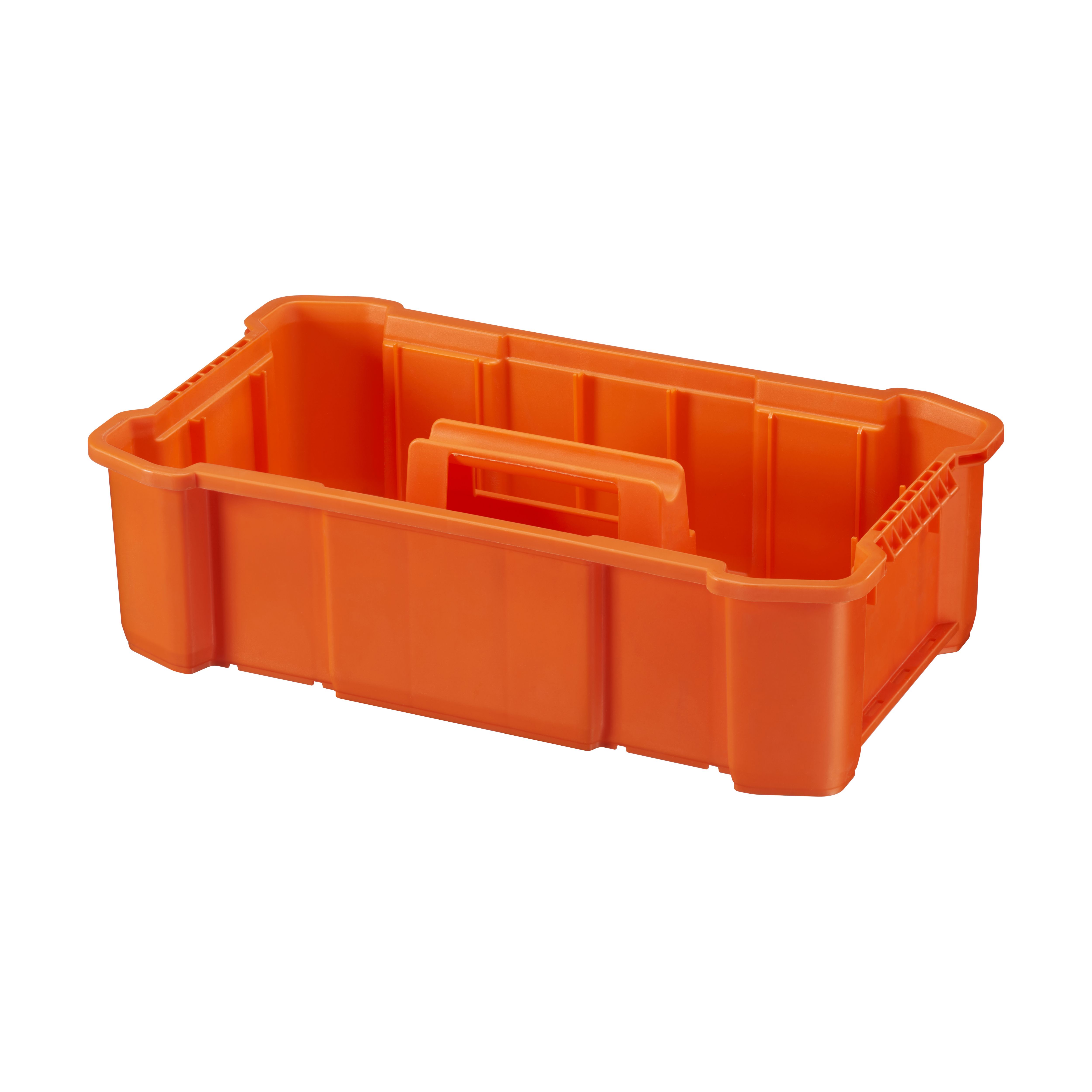 Stanley Polypropylene 2 compartment Tote tray caddy (L)492mm (H)336mm