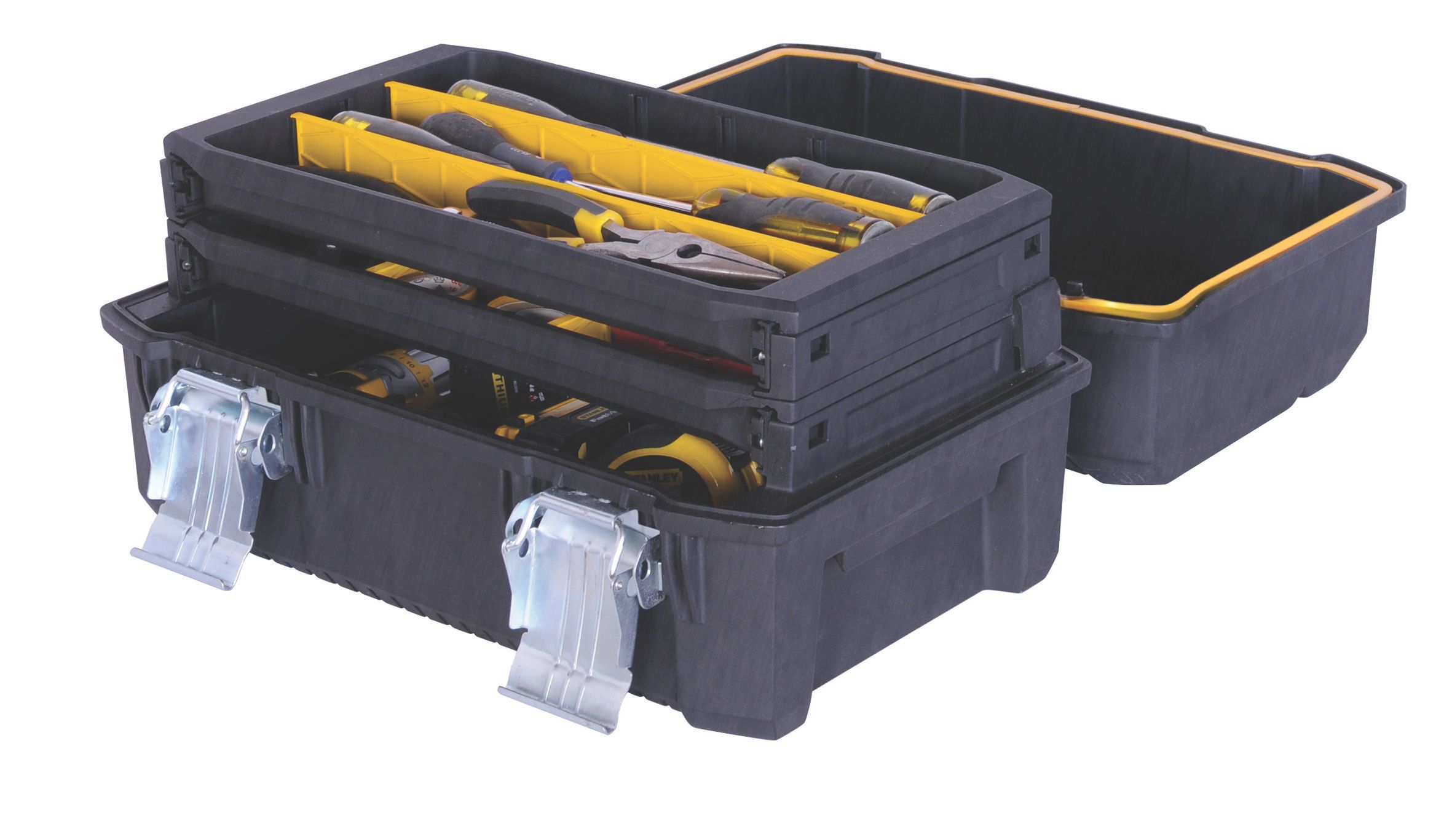 Stanley Polypropylene (PP) Cantilever toolbox (L)457mm (H)240mm