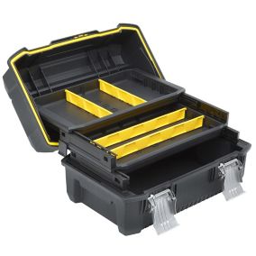 Stanley Polypropylene (PP) Cantilever toolbox (L)457mm (H)240mm