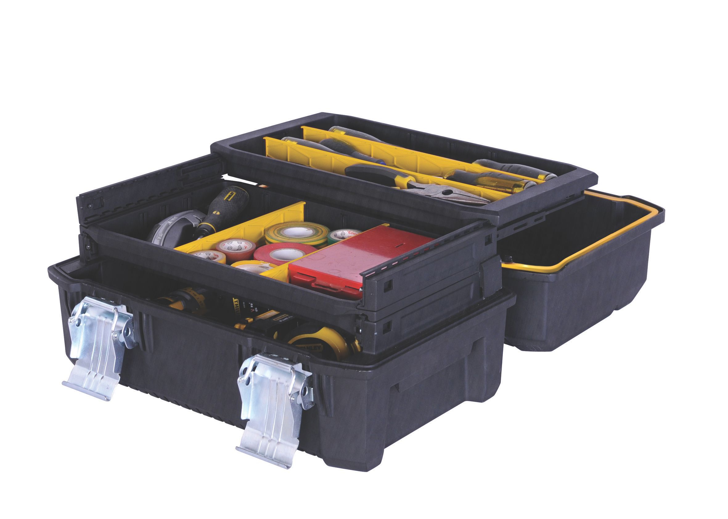 Stanley Polypropylene (PP) Cantilever toolbox (L)457mm (H)240mm