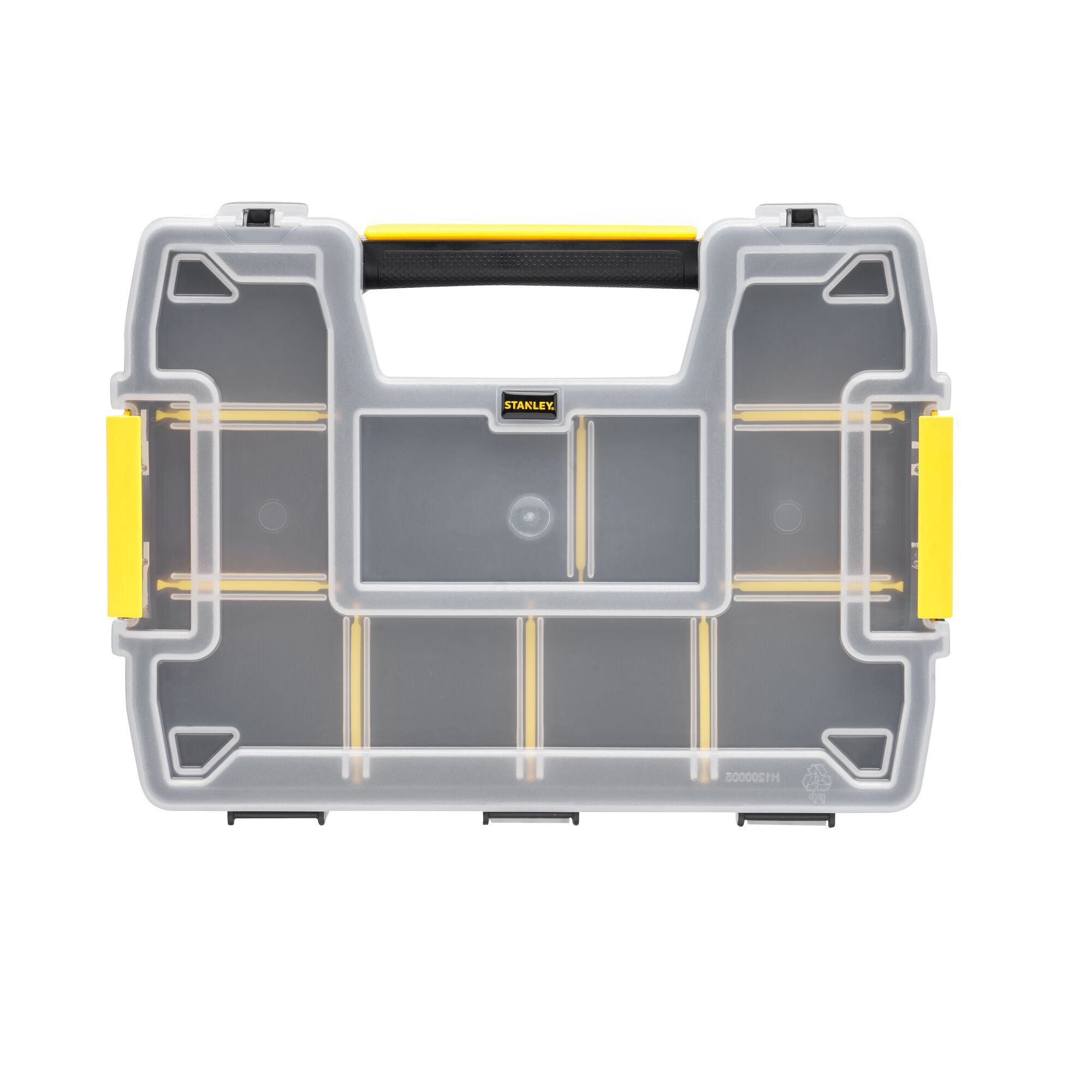 Stanley Sortmaster Black & yellow 10 compartment Organiser