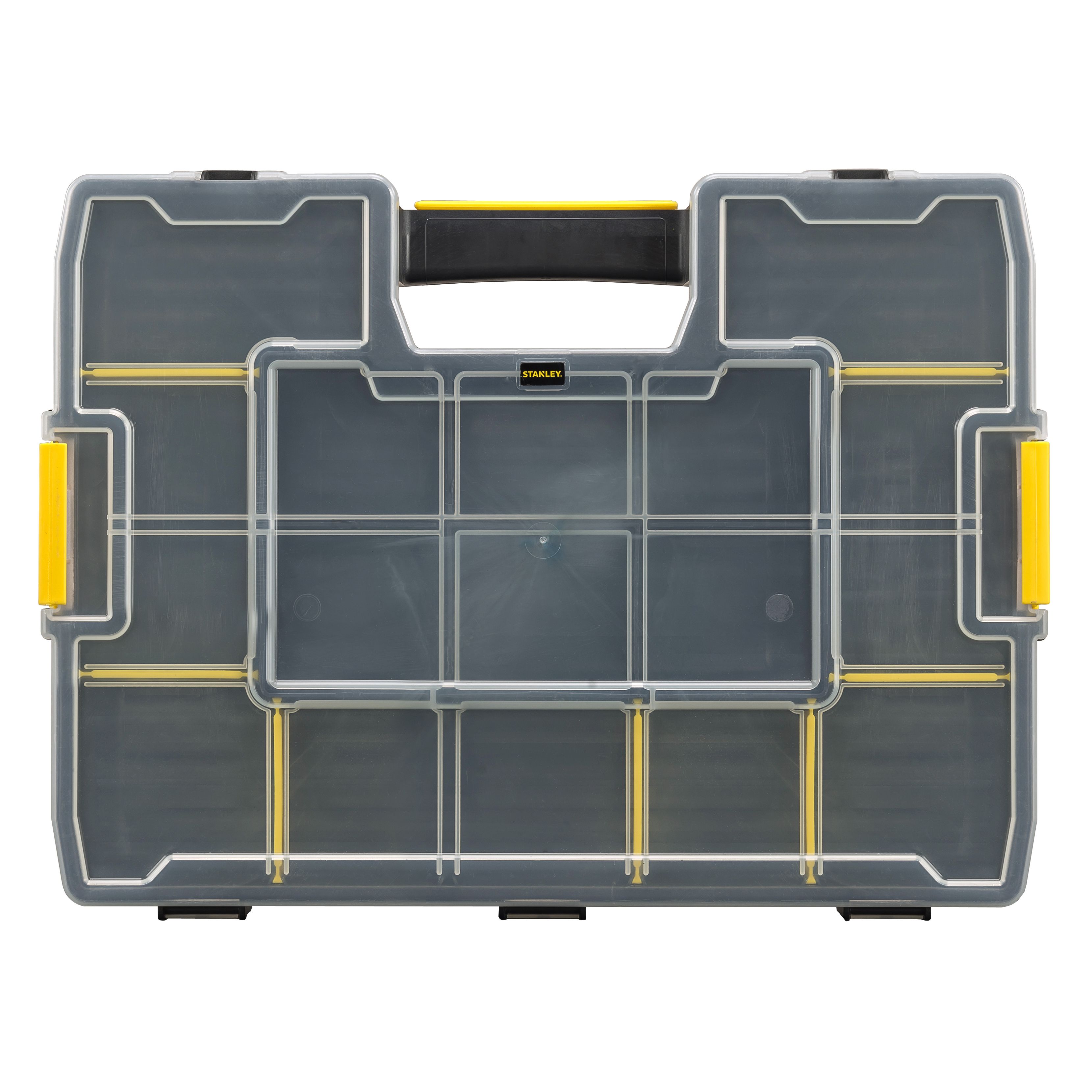 Stanley Sortmaster Black & yellow 15 compartment Tool organiser