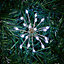Starburst 600 White Cluster LED String lights Clear & silver cable