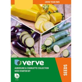 STARTER KIT AUBERGINE AND COURGETTES