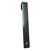 Steel Angle bracket (H)26mm (W)37mm (L)202mm, Pack of 2