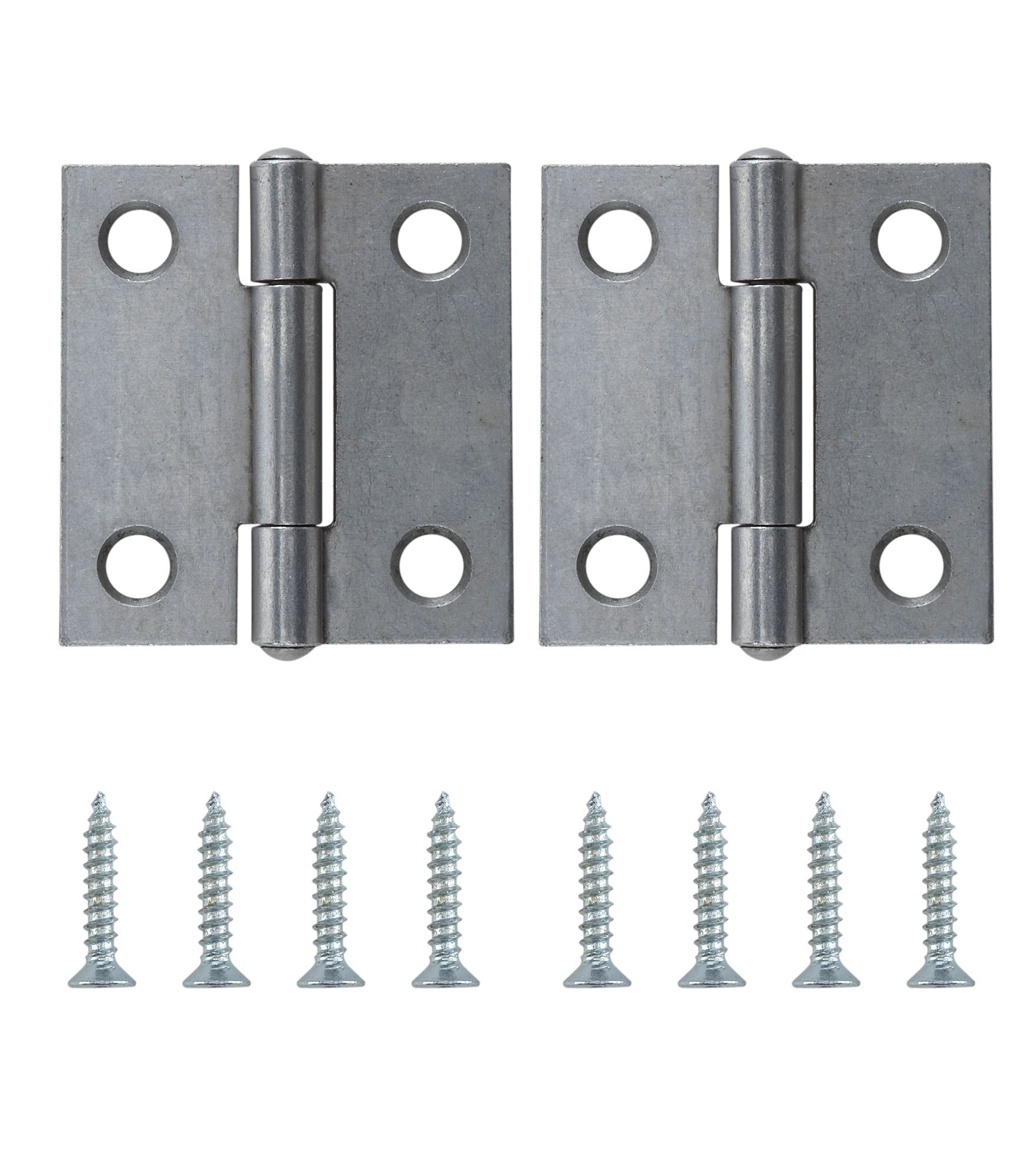 Steel Butt Door hinge NO84 (L)38mm, Pack of 2
