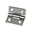 Steel Fixed pin Door hinge 14480 (L)25mm, Pack of 20