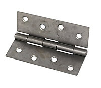 Steel Fixed pin Door hinge 14580 (L)101mm, Pack of 20