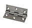 Steel Fixed pin Door hinge (L)64mm, Pack of 20