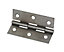 Steel Fixed pin Door hinge (L)76mm, Pack of 20