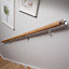 Steel Wall-mounted Handrail bracket (L)50mm (H)70mm (W)80mm