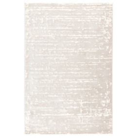 Stella Off White Structured Medium Rug, (L)170cm x (W)120cm