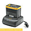 Stiga 220-240V 3A Li-ion Fast Battery charger EC 430 FU / 277031008/ST1