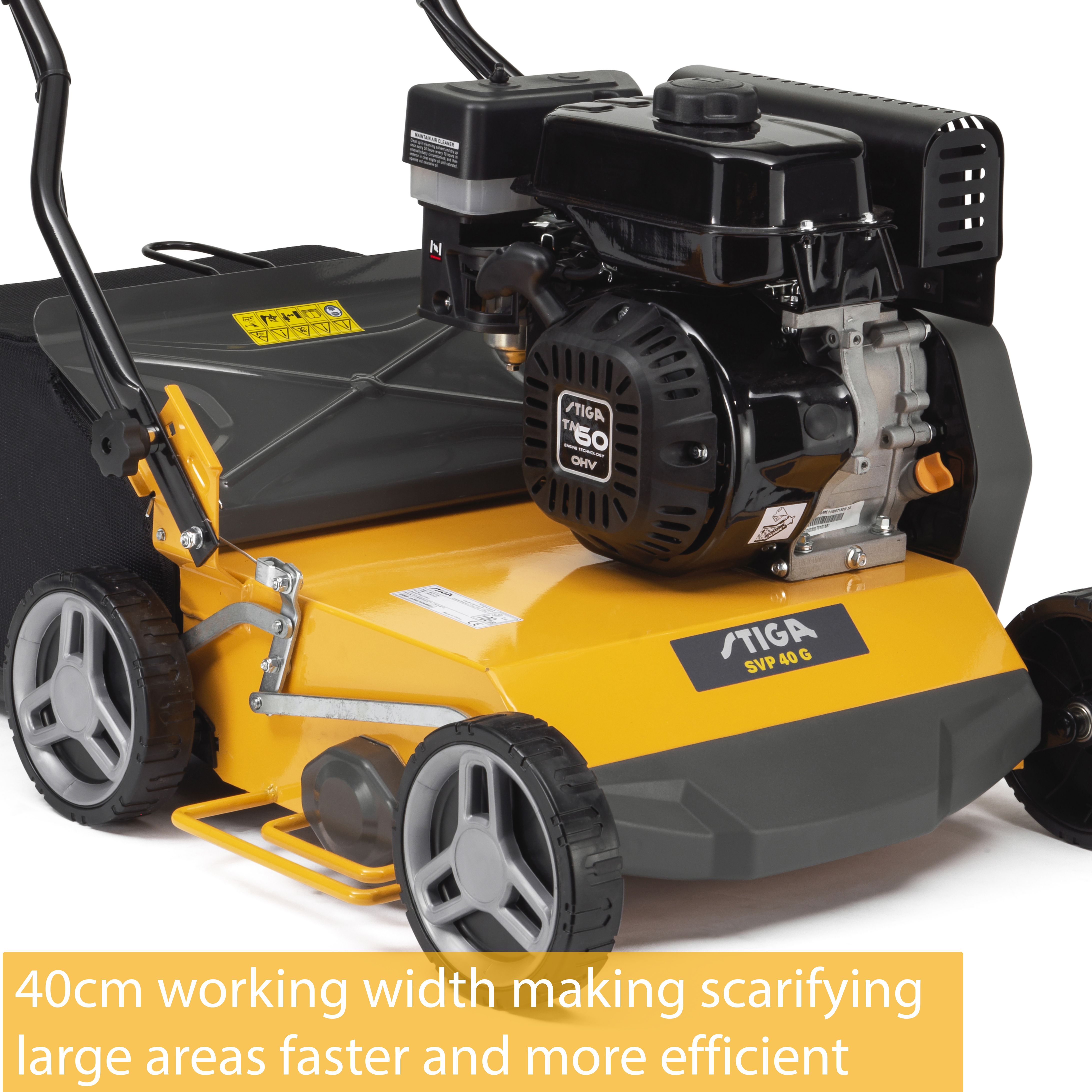Stiga (W)400mm 182cc Scarifier