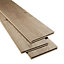 Stoke Natural Oak effect High-density fibreboard (HDF) Laminate Flooring Sample
