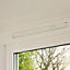 Stormsure Clear Double glazed White Timber Left-handed Side hung Casement window, (H)1045mm (W)625mm