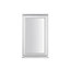 Stormsure Clear Double glazed White Timber Left-handed Side hung Casement window, (H)1195mm (W)625mm