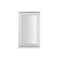 Stormsure Clear Double glazed White Timber Right-handed Side hung Casement window, (H)1195mm (W)625mm