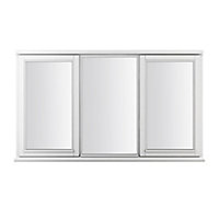 Stormsure Double glazed White Timber LH & RH Side hung Casement window, (H)1195mm (W)1795mm