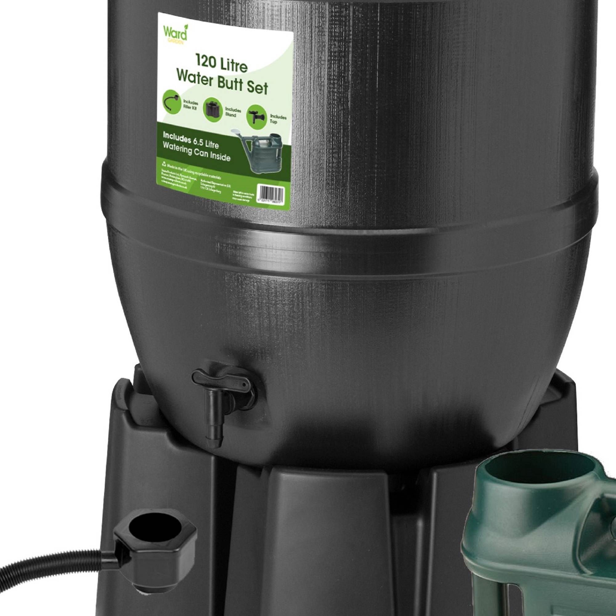 Strata 120L Water butt & watering can set