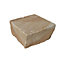 Strata Sandstone Sett, (L)100mm (W)100mm Pack of 1