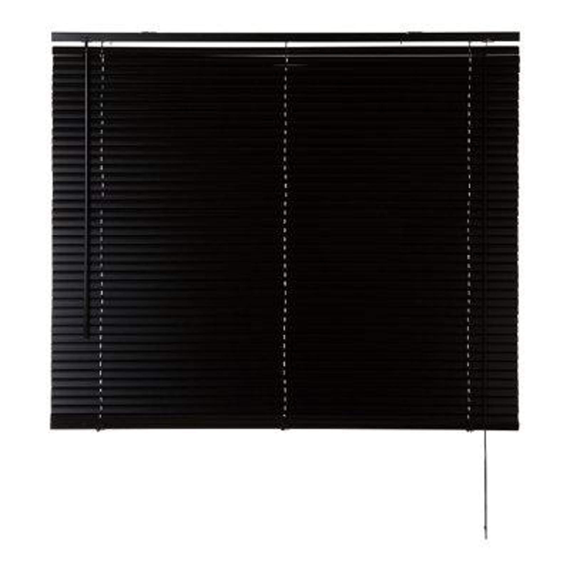 Studio Black Aluminium Venetian Blind (W)75cm (L)180cm