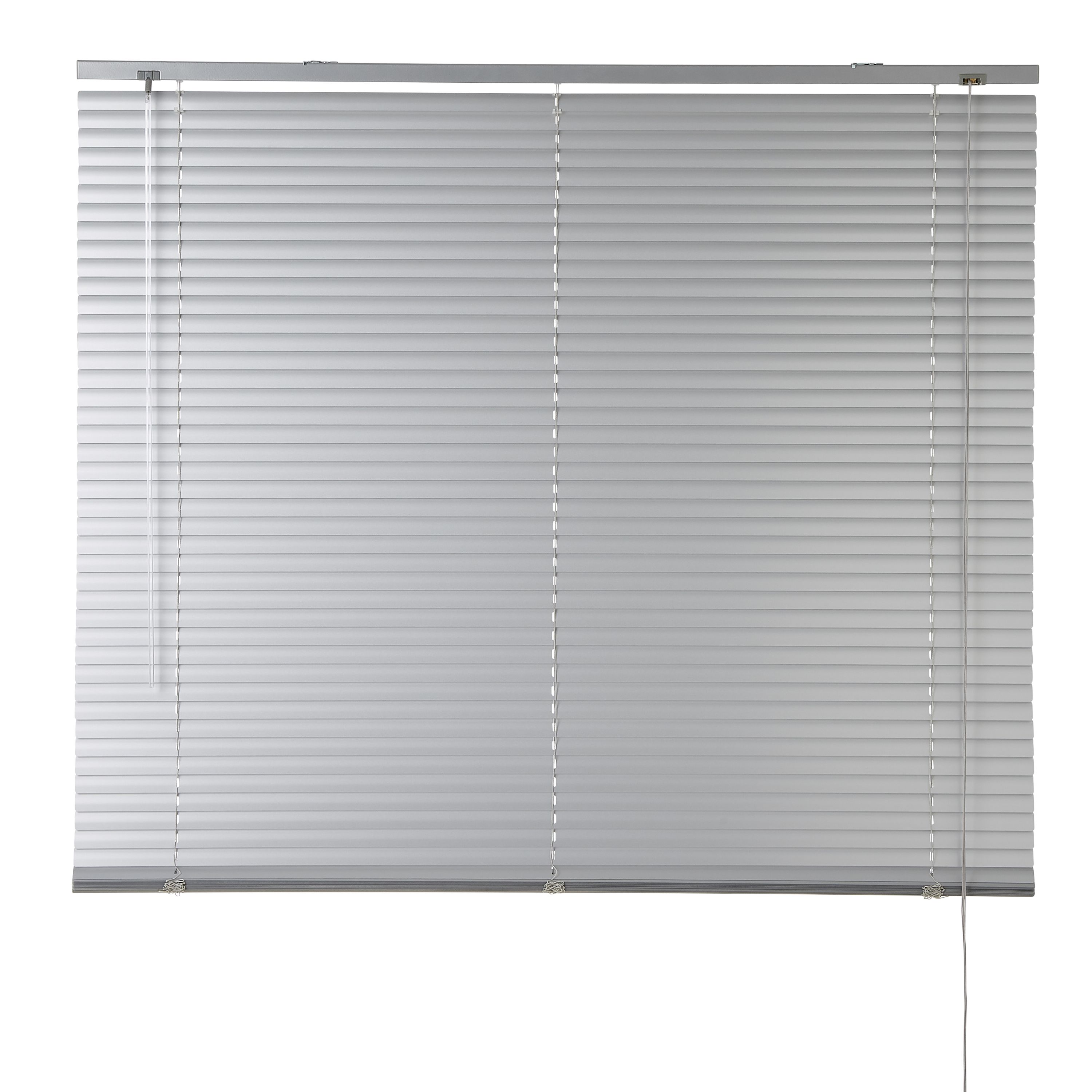 Studio Grey Nickel effect Aluminium Venetian Blind (W)45cm (L)180cm